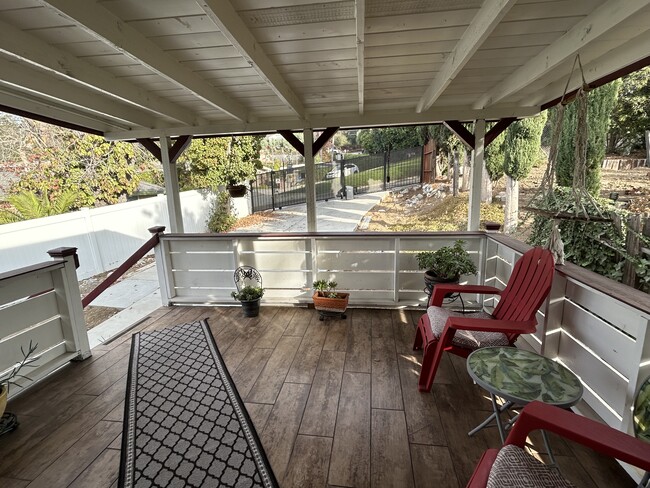 Private deck - 13509 Beverly Blvd