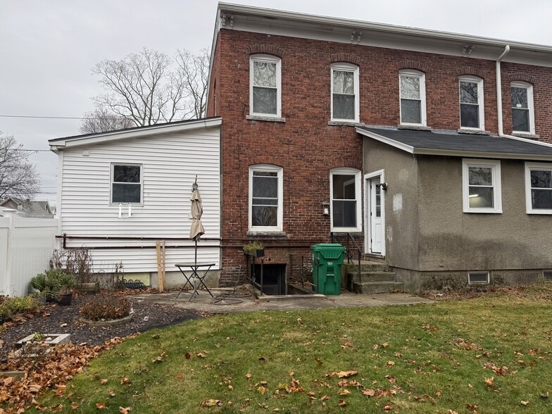 Back yard view - 136 West St