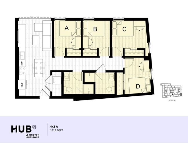 4x2 A - Hub Limestone