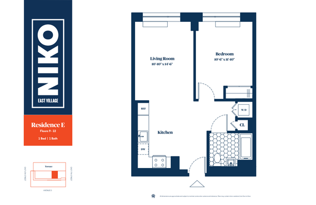 Floorplan - Niko East Village
