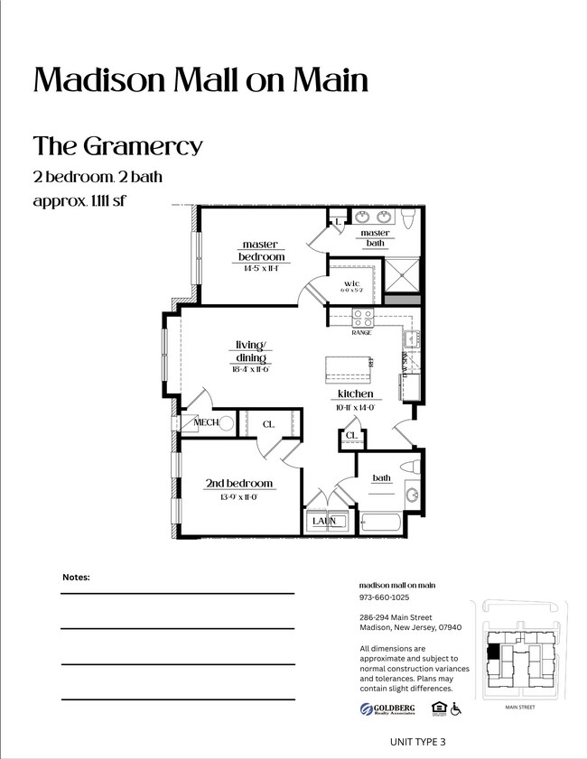 Floorplan - Madison Mall on Main Luxury Apartments