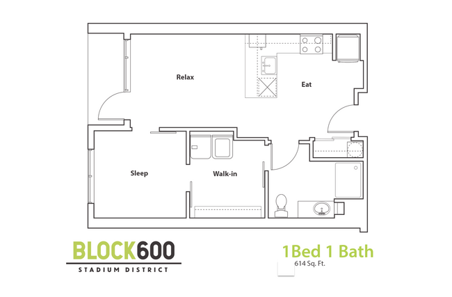 Floorplan - Block 600