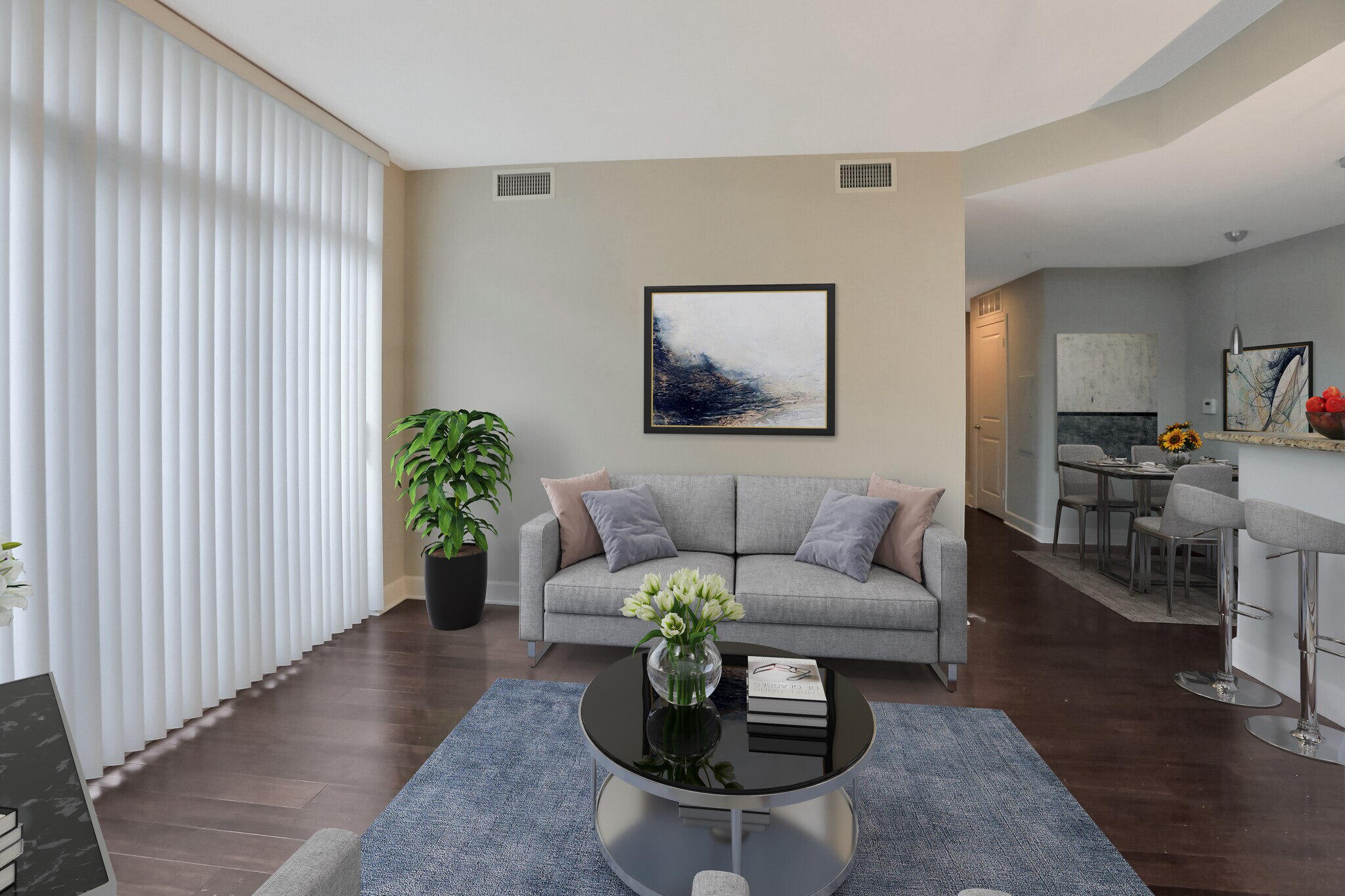 Living Room - 3600 S Glebe Rd