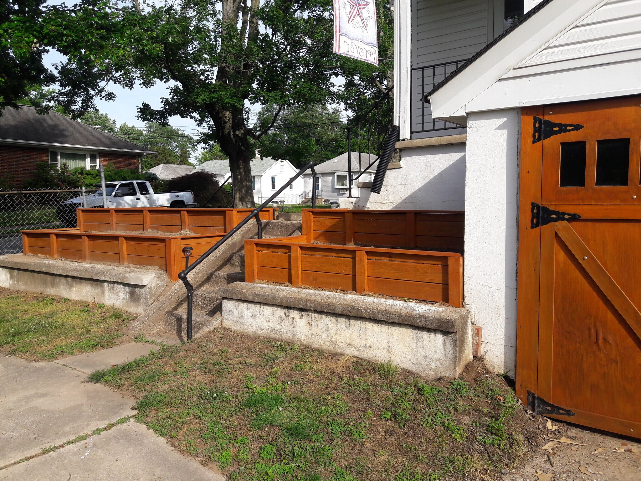Back patio - 319 Clymer Ave