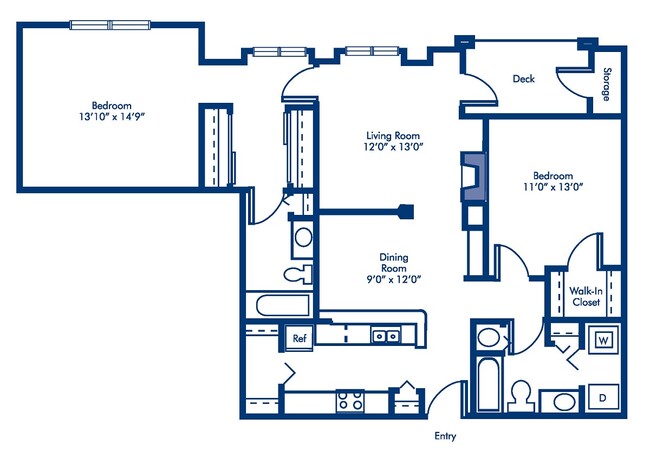 Floorplan - Crossings at Russett