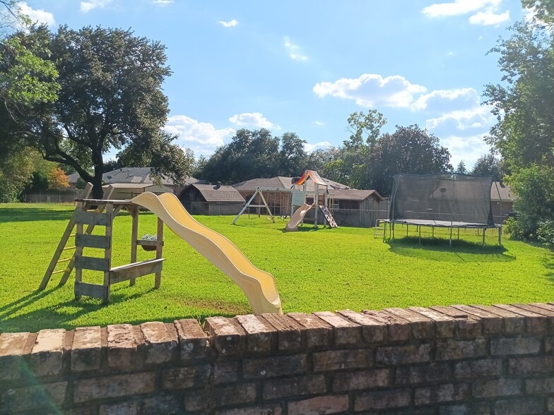 Children's play items are not included but plenty of space for items to be added. - 2308 Wesley Cir