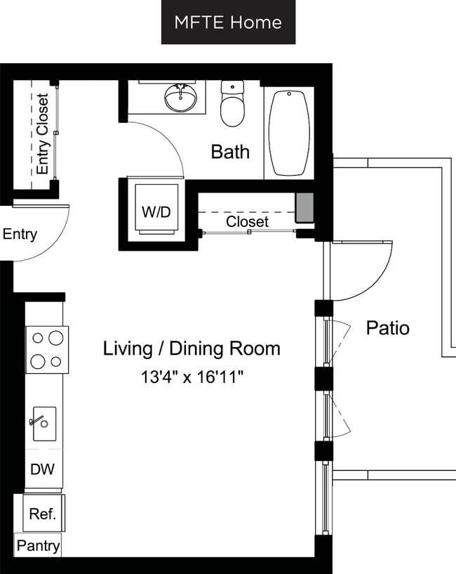 Floorplan - Chloe on Madison
