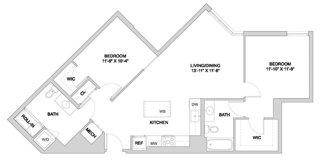 Floorplan - The Modern at Art Place