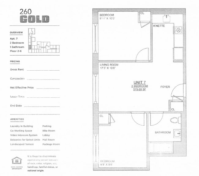 Floorplan - 260 Gold