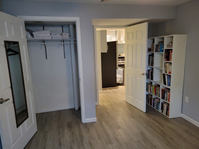 Looking out from first bedroom - 321 E Jefferson St