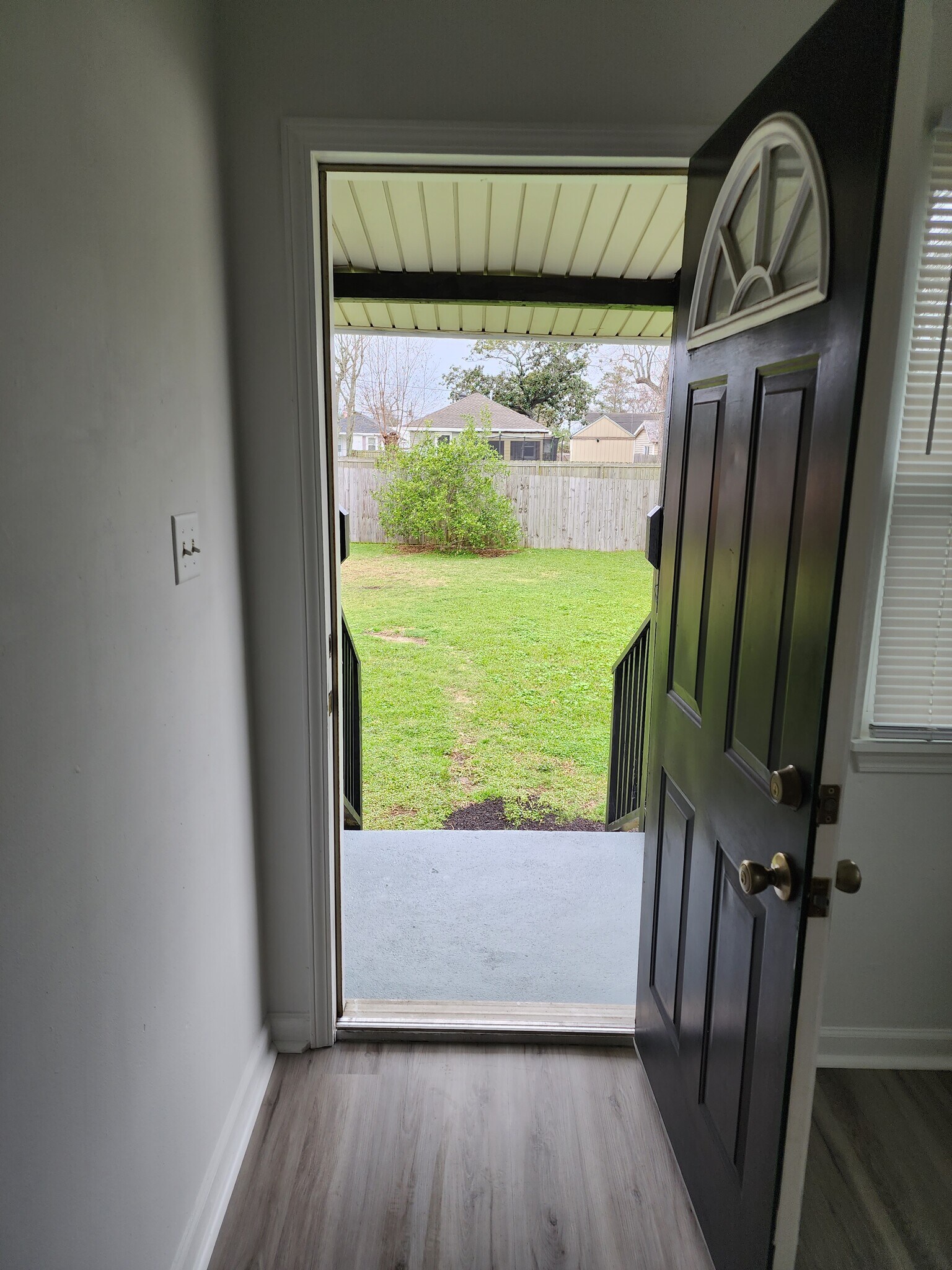 Rear yard - 430 Avenue K