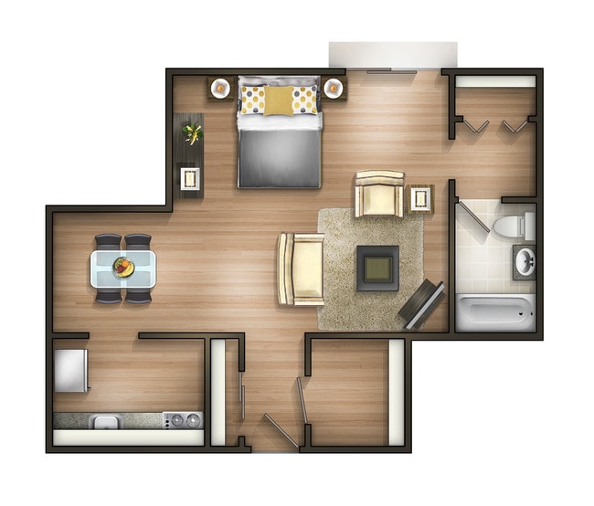 Floorplan - Rockford Apartments