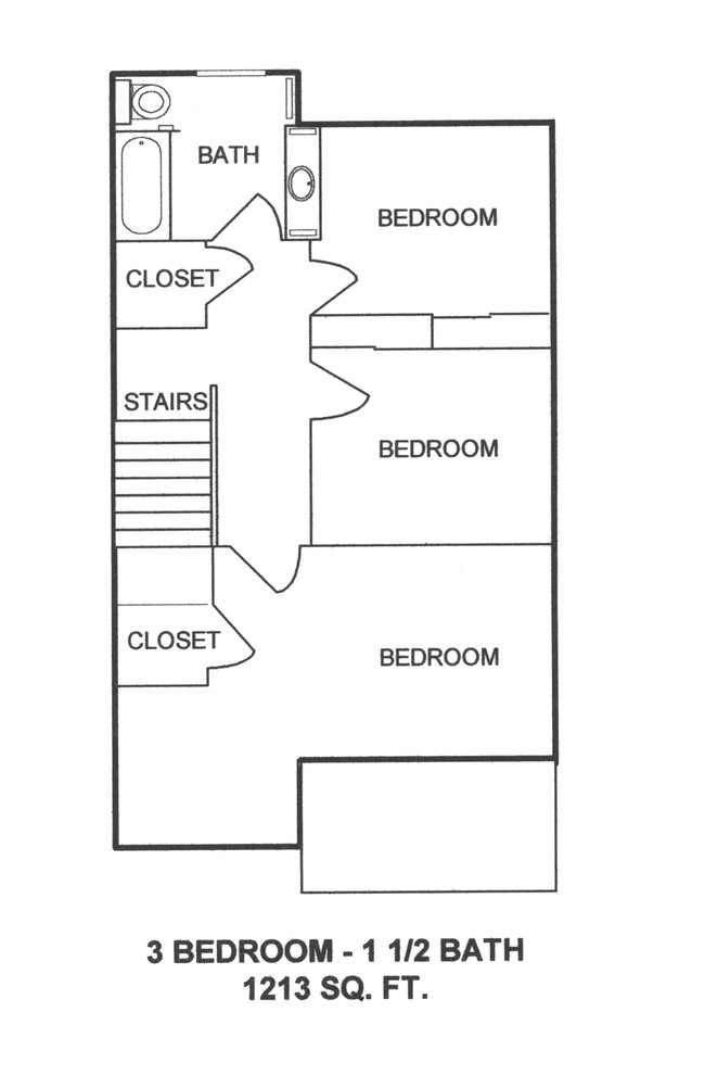 Floorplan - Woodbridge Meadow Apartments