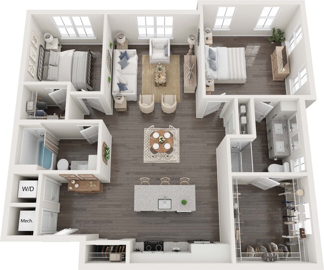 Floorplan - Venture at Long Shoals