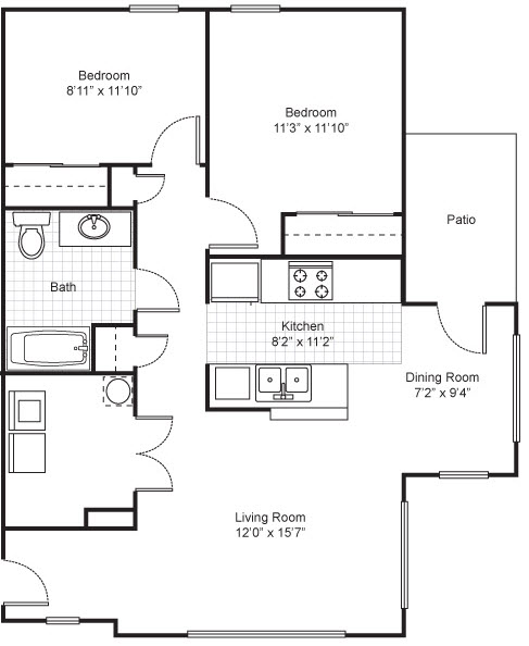 Floorplan - Legends Park Apartments