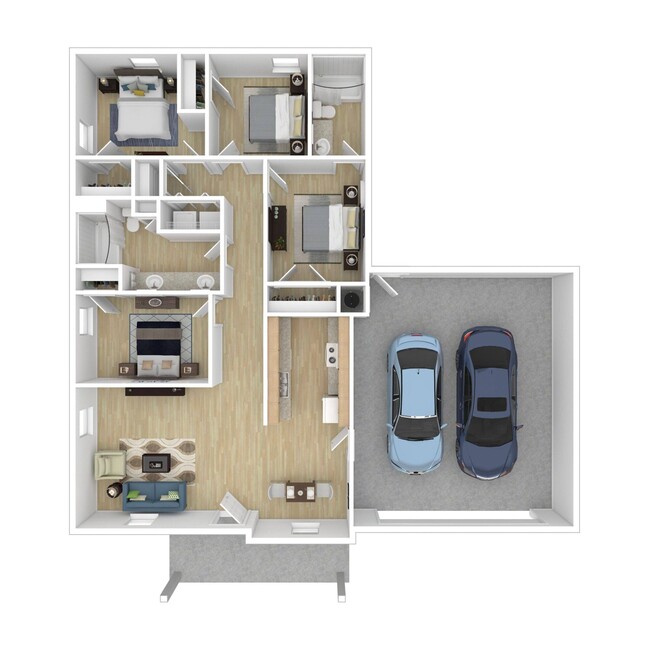 Floorplan - Parkridge Apartments