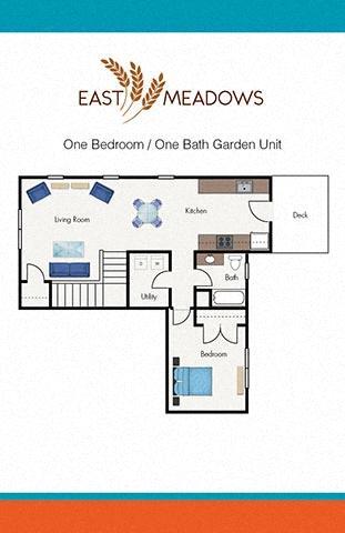 Floorplan - East Meadows Apartments