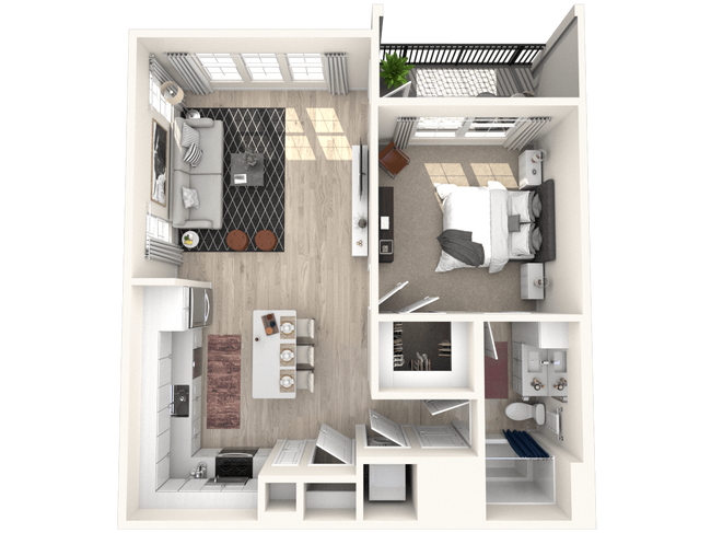 Floorplan - Altis Grand Suncoast Apartments