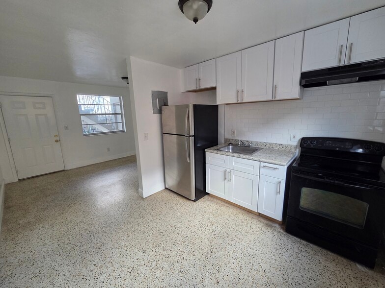 kitchen and living room - 843 SW 3rd St