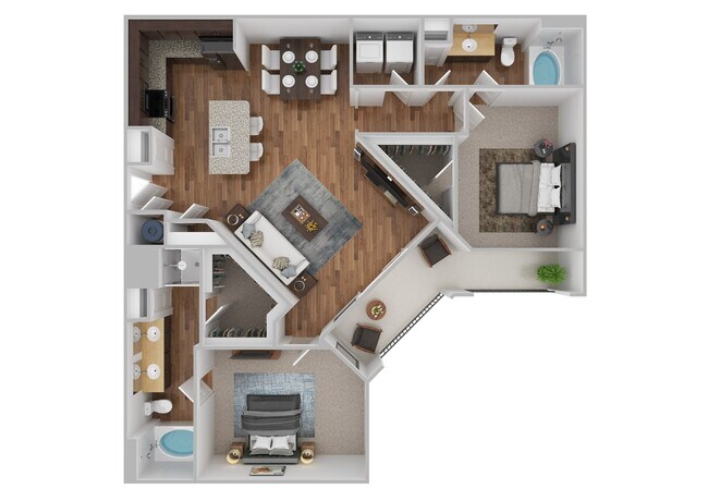 B4 Floor Plan - The Henry at New Forest