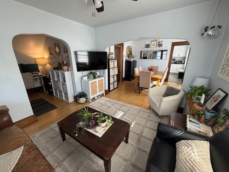 Living Area and Dining Area - 1819 4th St NE