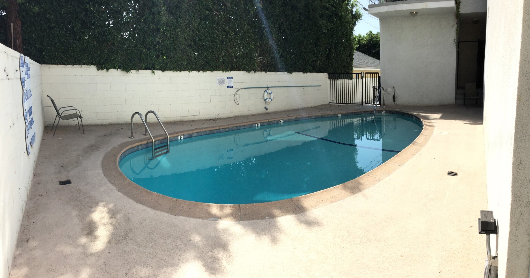 Pool area - 942 N Gardner St