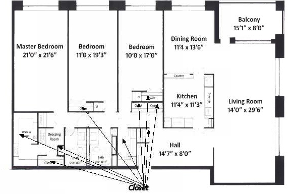 Floorplan - Scarborough Manor