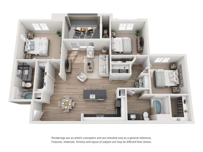 Floorplan - The Grove Apartments