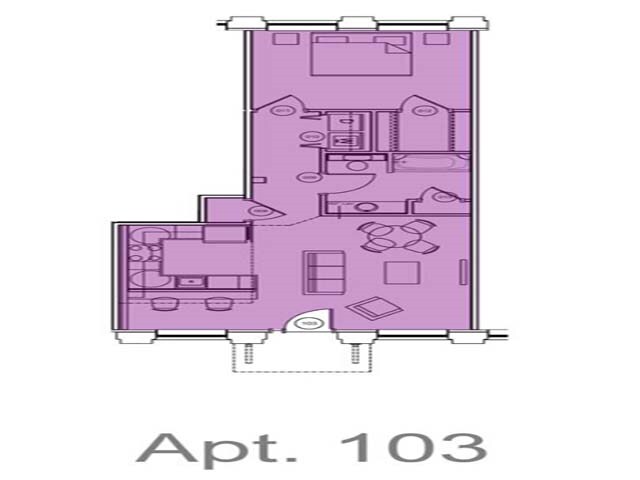 Apartment 103 - Lofts @ 300 Bowman