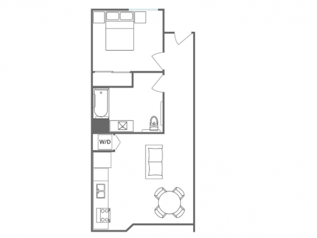 1 Bed/1 Bath - 5135 W. Adams