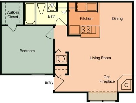 1BR/1BA - Park South Apartments - Demolished