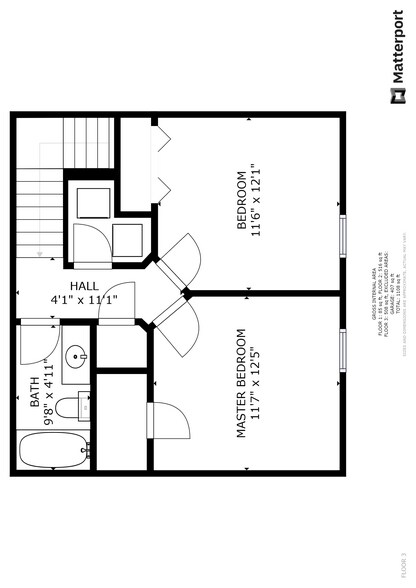 Floor Plan BDR - 388 NE Kingwood