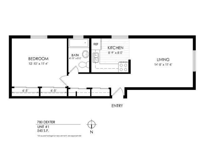 Floorplan - 780 Dexter