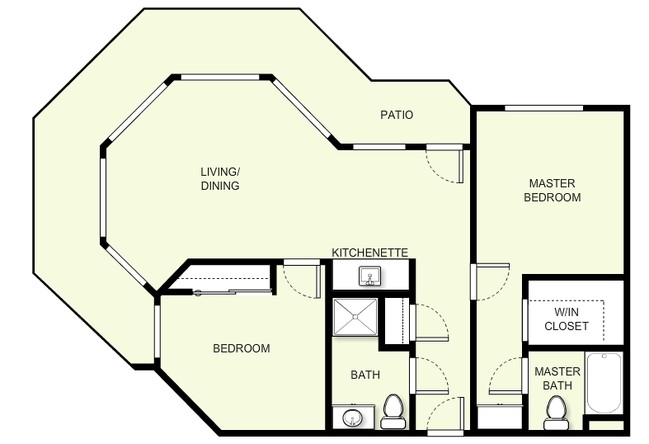 2BR/2BA - Asher Point Lincoln