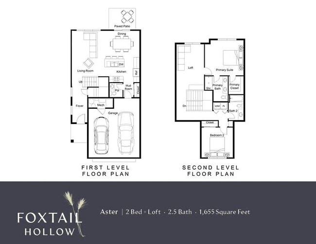 Floorplan - Foxtail Hollow Townhomes