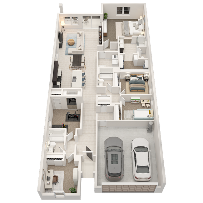 Floorplan - The Nexus at Hurley Ranch