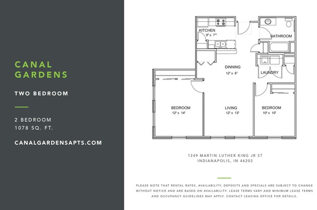 Floorplan - Canal Gardens