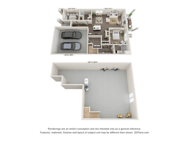 Floorplan - The Hammocks at Geneseo II