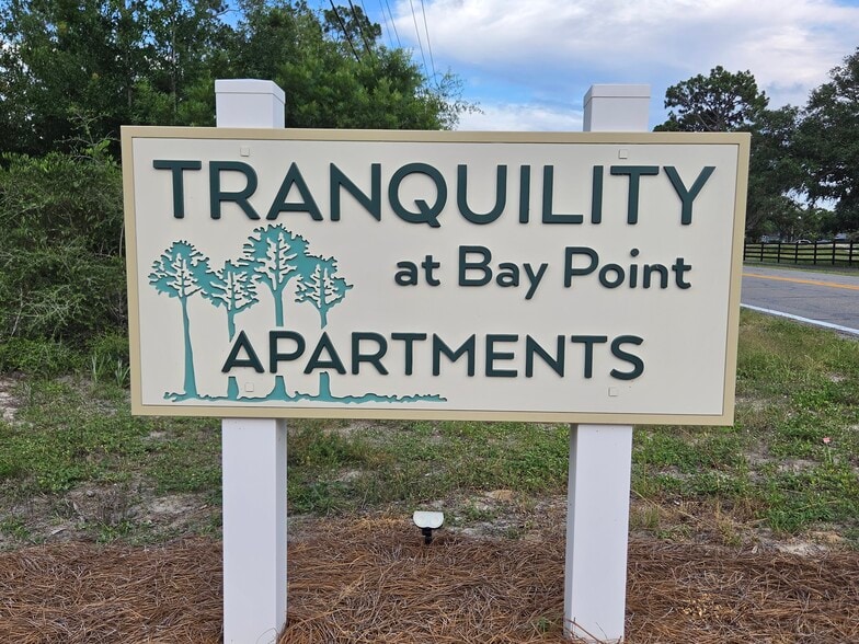 Sign - Tranquilty at Bay Point