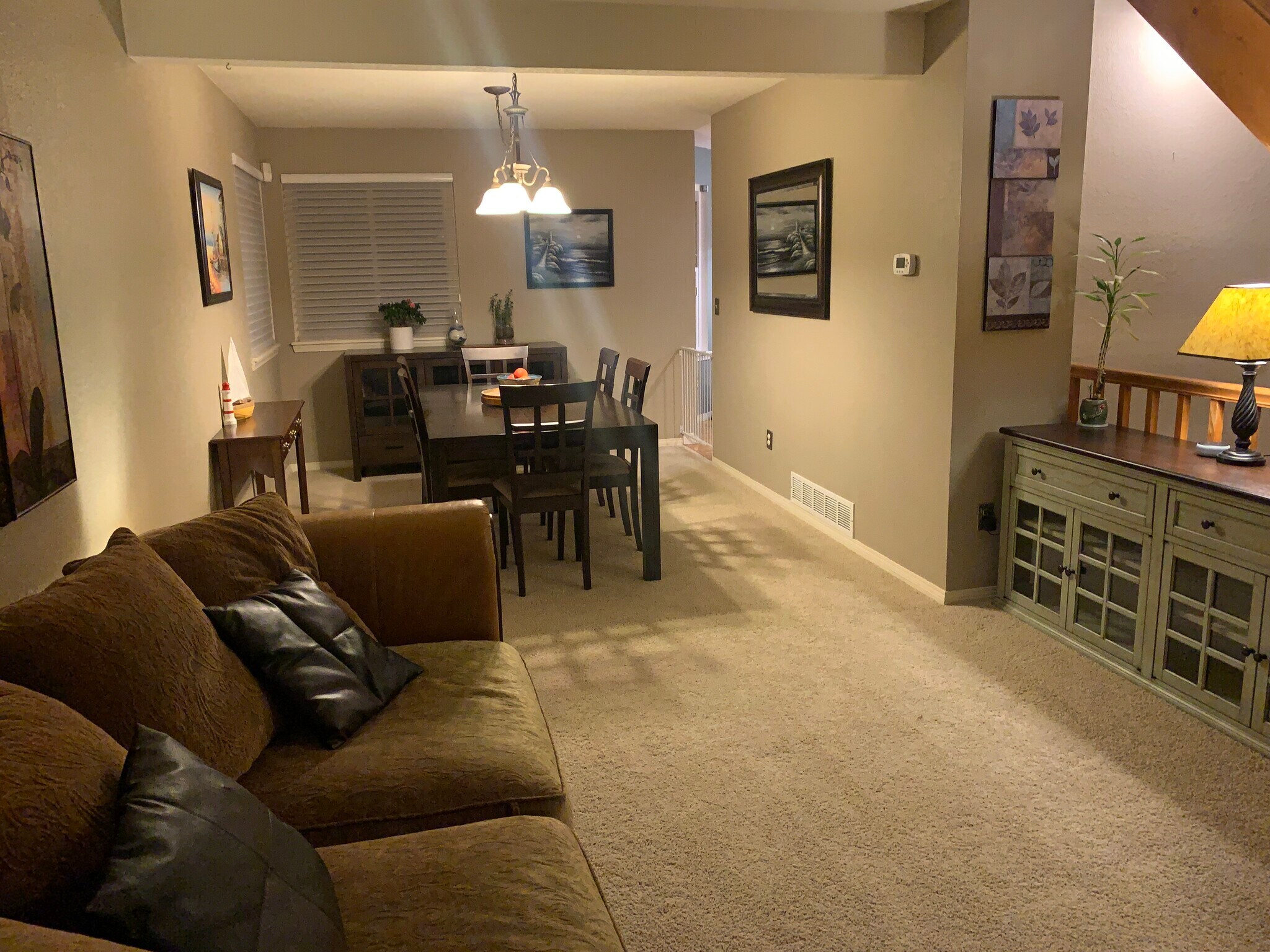Formal Living & Dining Room - 5736 S. Garland Way