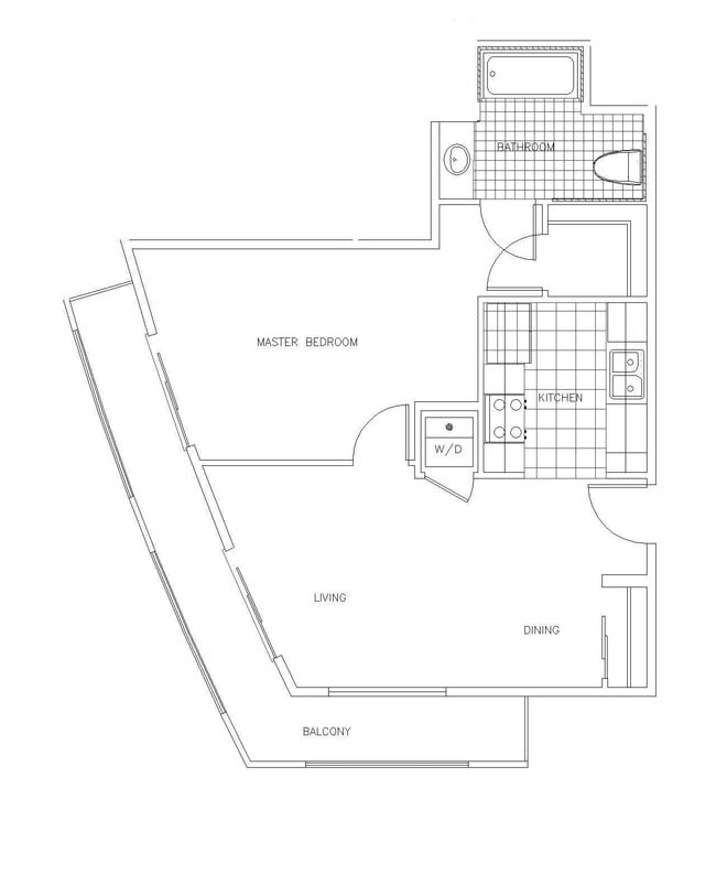 A-1x1 floor plan PR SM Anacapa LLC - PR SM Anacapa LLC