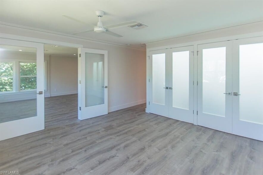 Master Bedroom has full wall of closet space - 1219 Solana Rd