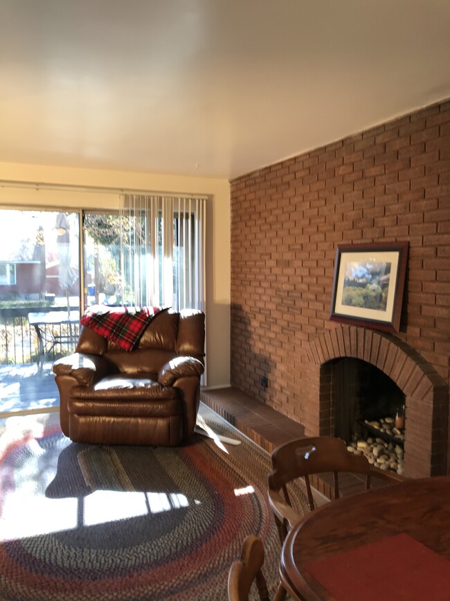 Big Chair & Fireplace - 1413 B Murphy's Lane