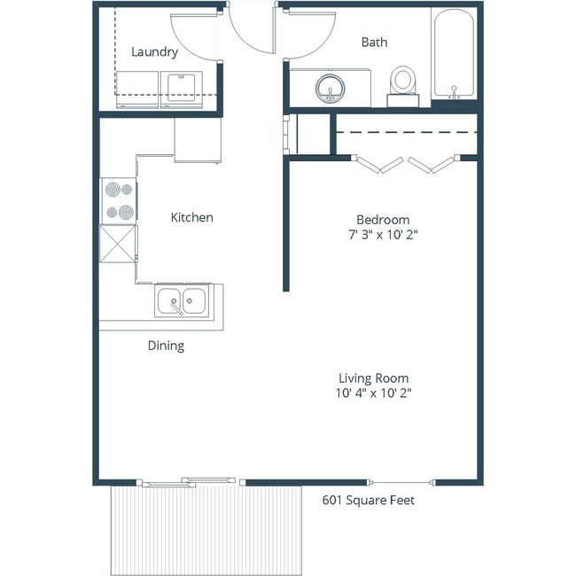 Floorplan - Sterling Pointe Apartment Community