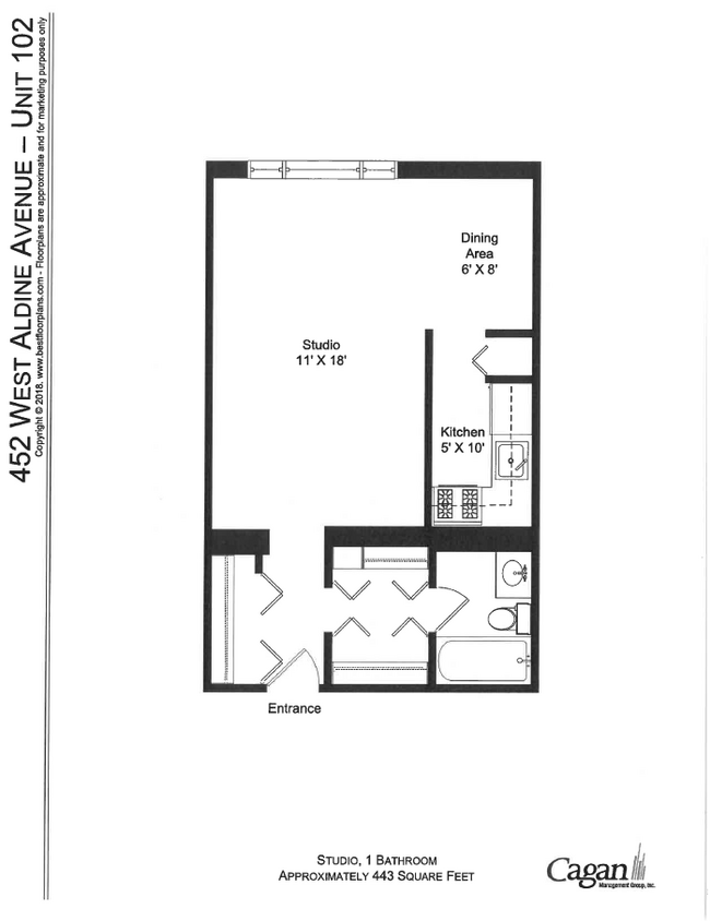 Floorplan - 450-508 W. Aldine