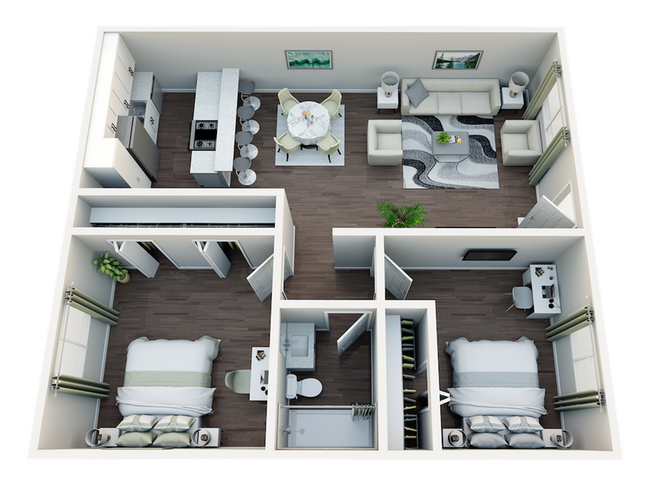 Floorplan - Flats On Wakefield