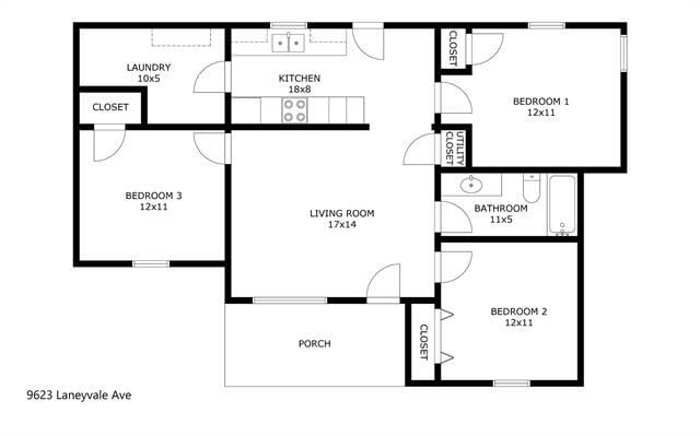 Building Photo - 9623 Laneyvale Ave