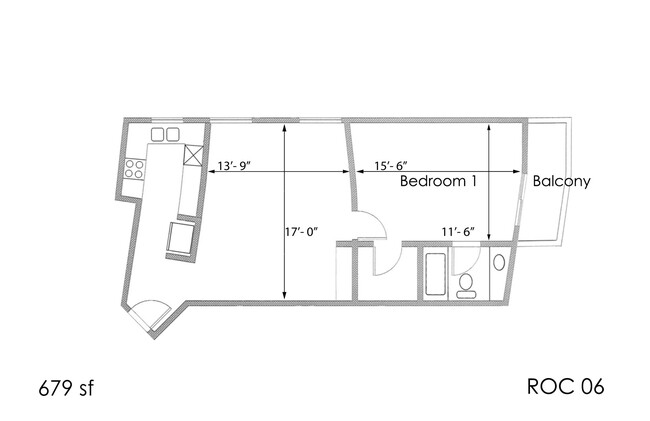 Floorplan - Park Rochester Apartments