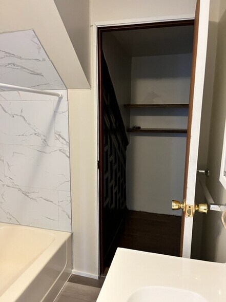 Linen closet - 701 Portland Ave