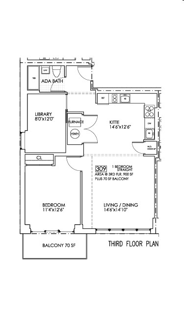 1BR/1BA - Eretz One Luxury Condominiums